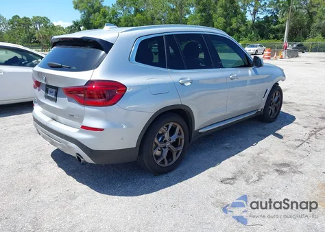 2021 BMW X3 Sdrive30I from USA, damaged, VIN 5UXTY3C01M9F02036